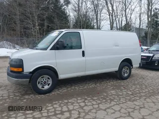 2017 GMC Savana Cargo Van with VIN 1GTW7AFF1H1908678, listed as a IAAI auction lot 41730848 with 145,022 mi miles. Bid and sale history available at carsss.com. Image 14.