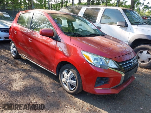 2022 Mitsubishi Mirage ES z VIN ML32AUHJ7NH006528, wystawiony jako IAAI lot #42147115 z przebiegiem 49 761 mil mil oraz . Historia ofert i sprzedaży dostępna na DreamBid. Obrazek 1.