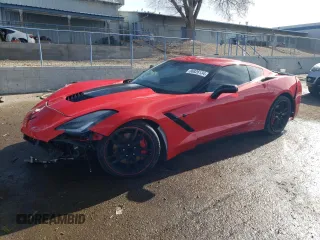 2016 Chevrolet Corvette Z51 1LT z VIN 1G1YH2D70G5126153, wystawiony jako Copart lot #86826134 z przebiegiem 31 698 mil mil oraz Szkoda całkowita • Salvage title. Historia ofert i sprzedaży dostępna na DreamBid. Obrazek 1.