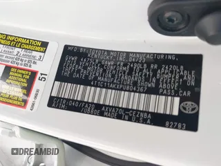 2023 Toyota Camry LE z VIN 4T1C11AKXPU804367, wystawiony jako IAAI lot #42019545 z przebiegiem 23 737 mil mil oraz . Historia ofert i sprzedaży dostępna na DreamBid. Obrazek 9.