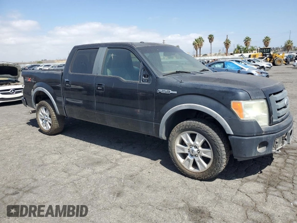 2010 Ford F-150 XL with VIN 1FTFW1EV8AKA17606, listed as a Copart auction lot 62011915 with 151,530 mi miles and Clean title. Bid and sale history available at DreamBid. Image 4.