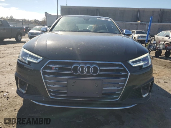 2019 Audi S4 Premium Plus with VIN WAUB4AF45KA115863, listed as a Copart auction lot 80114384 with 61,969 mi miles and Salvage Title. Bid and sale history available at carsss.com. Image 5.