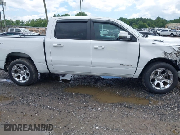 2023 Ram 1500 Big Horn with VIN 1C6SRFFT7PN704929, listed as a IAAI auction lot 42534420 with 2,560 mi miles and . Bid and sale history available at DreamBid. Image 13.
