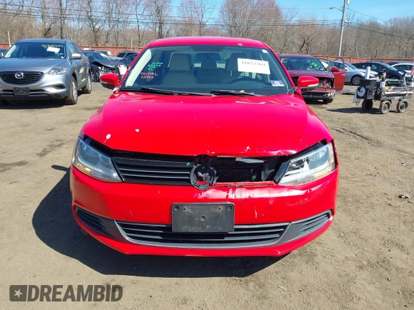 2013 Volkswagen Jetta Sedan SE with VIN 3VWDP7AJ3DM298802, listed as a IAAI auction lot 41822384 with 134,130 mi miles. Bid and sale history available at carsss.com. Image 12.