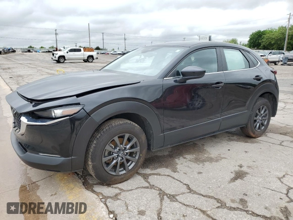 2021 Mazda CX-30 S with VIN 3MVDMAAL5MM303863, listed as a Copart auction lot 54946935 with 71,968 mi miles and Salvage title. Bid and sale history available at DreamBid. Image 1.