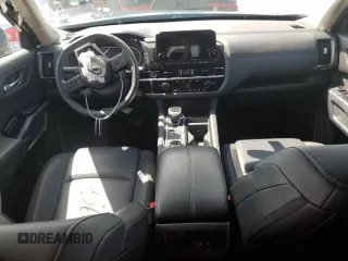 2024 Nissan Pathfinder SL with VIN 5N1DR3CC7RC220127, listed as a Copart auction lot 56792655 with 21,544 mi miles and Salvage title. Bid and sale history available at DreamBid. Image 8.