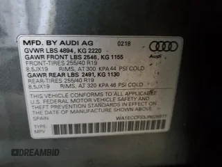 2018 Audi Q3 Premium with VIN WA1ECCFS3JR026977, listed as a Copart auction lot 44118955 with 94,373 mi miles and Salvage title. Bid and sale history available at DreamBid. Image 13.