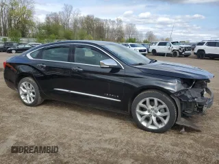 2017 Chevrolet Impala Premier with VIN 2G1145S36H9104029, listed as a Copart auction lot 55499105 with 132,210 mi miles and Clean Title. Bid and sale history available at DreamBid. Image 4.
