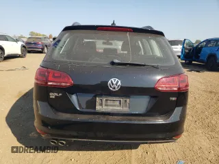 2017 Volkswagen Golf SportWagen S with VIN 3VWC17AU0HM536537, listed as a Copart auction lot 71959704 with 48,502 mi miles and Salvage Title. Bid and sale history available at carsss.com. Image 6.
