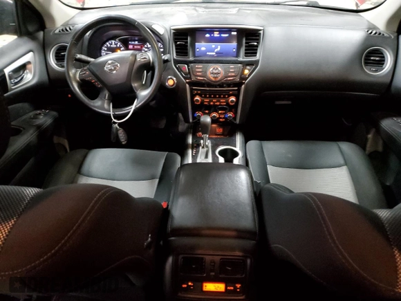 2018 Nissan Pathfinder SL z VIN 5N1DR2MM3JC645270, wystawiony jako Copart lot #55158035 z przebiegiem 88 354 mil mil oraz Nie do naprawy • Non repairable. Historia ofert i sprzedaży dostępna na DreamBid. Obrazek 8.