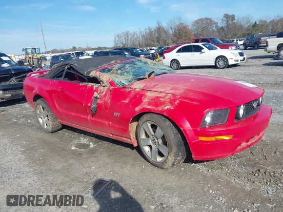 2006 Ford Mustang GT Deluxe with VIN 1ZVHT85H365134338, listed as a IAAI auction lot 41432953 with 49,092 mi miles. Bid and sale history available at carsss.com. Image 1.