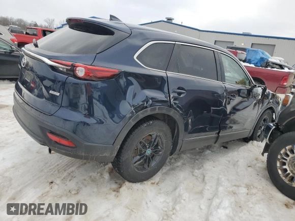 2019 Mazda CX-9 Sport with VIN JM3TCBBYXK0313828, listed as a Copart auction lot 45906985 with 82,358 mi miles and Salvage Title. Bid and sale history available at carsss.com. Image 3.