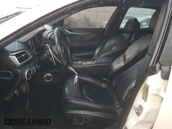 2017 Maserati Ghibli with VIN ZAM57XSA0H1262621, listed as a Copart auction lot 44688955 with 88,476 mi miles and Salvage Title. Bid and sale history available at carsss.com. Image 7.