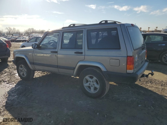 2000 Jeep Cherokee Police with VIN 1J4FF48S7YL117536, listed as a Copart auction lot 43371825 with NaN miles and Salvage Title. Bid and sale history available at carsss.com. Image 2.