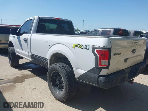 2017 Ford F-150 XL with VIN 1FTMF1C84HKC49246, listed as a IAAI auction lot 41994170 with 272,374 mi miles. Bid and sale history available at carsss.com. Image 3.