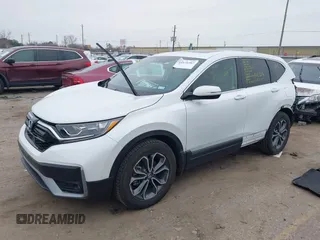 2022 Honda CR-V EX-L z VIN 7FARW1H87NE014142, wystawiony jako IAAI lot #41579387 z przebiegiem 22 355 mil mil oraz . Historia ofert i sprzedaży dostępna na DreamBid. Obrazek 2.