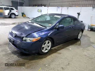 2008 Honda Civic Cpe EX with VIN 2HGFG12828H572775, listed as a Copart auction lot 42855075 with 270,667 mi miles and Salvage Title. Bid and sale history available at carsss.com. Image 1.