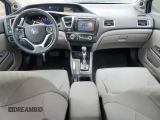 2015 Honda Civic EX with VIN 19XFB2F87FE075744, listed as a Copart auction lot 53816995 with 63,374 mi miles and Salvage Title. Bid and sale history available at DreamBid. Image 8.