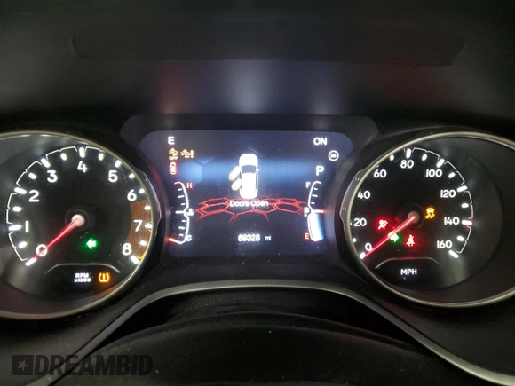 2021 Jeep Compass Limited with VIN 3C4NJDCB8MT524030, listed as a Copart auction lot 51292855 with 69,328 mi miles and Salvage Title. Bid and sale history available at carsss.com. Image 9.