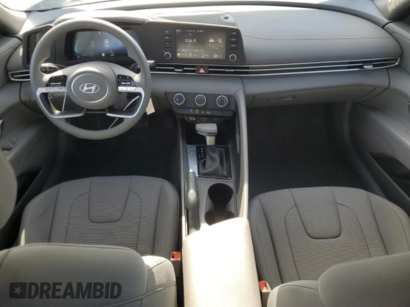 2024 Hyundai Elantra SE with VIN KMHLL4DGXRU799287, listed as a Copart auction lot 47866005 with 5,182 mi miles and Salvage Title. Bid and sale history available at DreamBid. Image 8.
