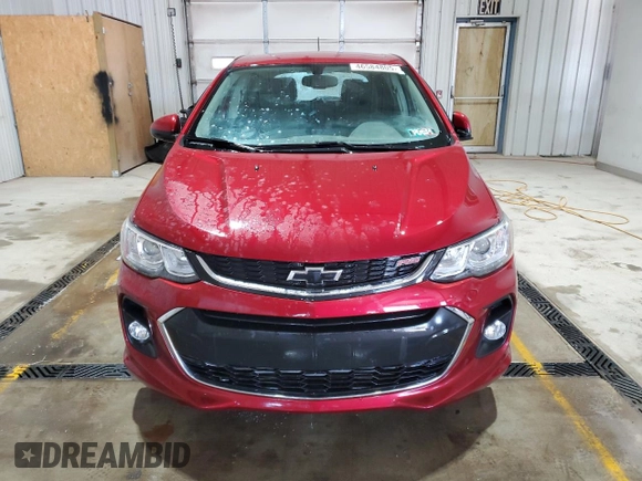 2019 Chevrolet Sonic LT with VIN 1G1JD6SB8K4106291, listed as a Copart auction lot 46584805 with 53,366 mi miles and Salvage title. Bid and sale history available at DreamBid. Image 5.