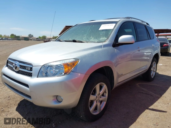 2007 Toyota RAV4 Limited with VIN JTMZK31V375008409, listed as a IAAI auction lot 42028208 with 206,802 mi miles. Bid and sale history available at carsss.com. Image 2.