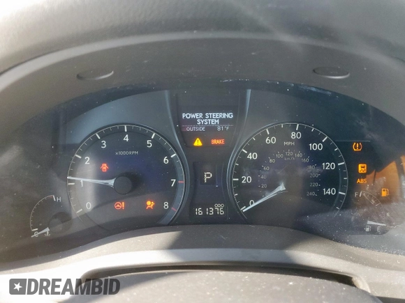 2012 Lexus RX 350 with VIN 2T2ZK1BA7CC072588, listed as a Copart auction lot 62834435 with 161,376 mi miles and Clean title. Bid and sale history available at DreamBid. Image 9.