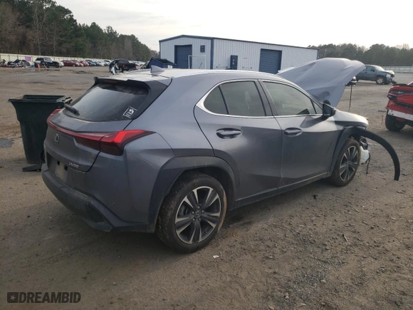 2020 Lexus UX with VIN JTHX3JBH4L2029409, listed as a Copart auction lot 36691993 with 17,749 mi miles. Bid and sale history available at carsss.com. Image 3.