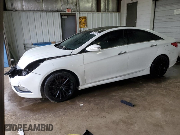 2014 Hyundai Sonata Limited with VIN 5NPEC4AB5EH938770, listed as a Copart auction lot 51627115 with 174,333 mi miles and Salvage Title. Bid and sale history available at DreamBid. Image 1.