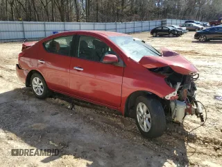 2014 Nissan Versa SV with VIN 3N1CN7AP7EL803677, listed as a Copart auction lot 45910225 with 0 mi miles and Salvage Title. Bid and sale history available at carsss.com. Image 4.