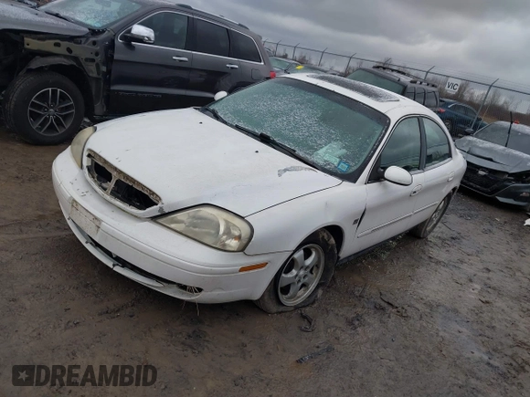 2000 Mercury Sable LS Premium with VIN 1MEFM55S0YG622461, listed as a IAAI auction lot 41592393 with 90,942 mi miles and . Bid and sale history available at DreamBid. Image 2.