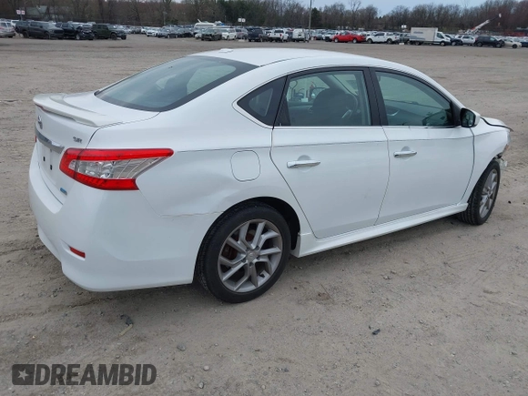 2014 Nissan Sentra S with VIN 3N1AB7AP2EY321055, listed as a IAAI auction lot 41919914 with 114,883 mi miles and . Bid and sale history available at DreamBid. Image 4.