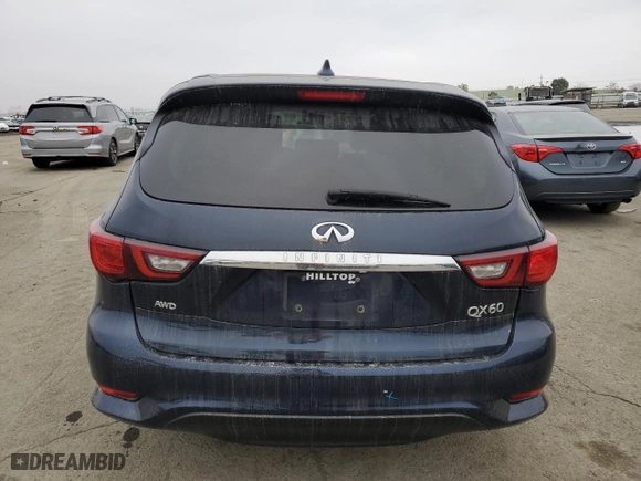 2020 Infiniti QX60 PURE with VIN 5N1DL0MMXLC531159, listed as a Copart auction lot 85811944 with NaN miles and Salvage Title. Bid and sale history available at carsss.com. Image 6.