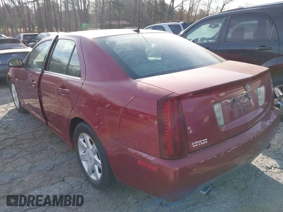 2005 Cadillac STS with VIN 1G6DW677450158437, listed as a IAAI auction lot 41703670 with 270,618 mi miles and . Bid and sale history available at carsss.com. Image 3.