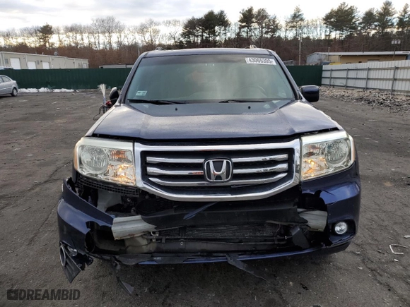 2013 Honda Pilot EX-L with VIN 5FNYF4H76DB081166, listed as a Copart auction lot 43065305 with 134,313 mi miles and Salvage Title. Bid and sale history available at carsss.com. Image 5.