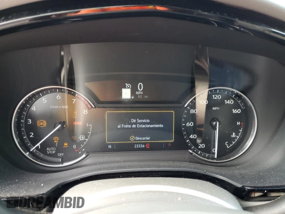 2023 Cadillac XT5 FWD Premium Luxury with VIN 1GYKNCRS2PZ178623, listed as a Copart auction lot 85016494 with 23,336 mi miles and Non Repairable. Bid and sale history available at carsss.com. Image 9.