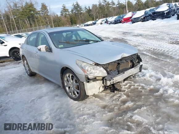 2013 Infiniti G37 x with VIN JN1CV6AR1DM758946, listed as a IAAI auction lot 41640296 with 220,363 mi miles and . Bid and sale history available at carsss.com. Image 1.
