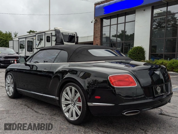 2014 Bentley Continental GT with VIN SCBGC3ZAXEC089782, listed as a Copart auction lot 44276755 with 34,856 mi miles and Clean Title. Bid and sale history available at DreamBid. Image 3.