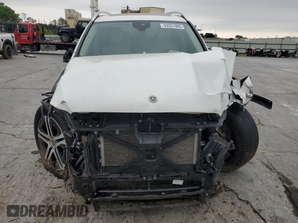 2022 Mercedes-Benz GLS 450 with VIN 4JGFF5KE7NA630075, listed as a Copart auction lot 53531905 with 69,086 mi miles and Salvage title. Bid and sale history available at DreamBid. Image 5.