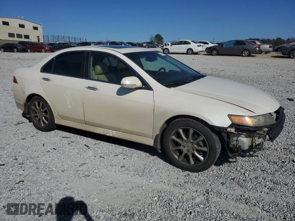 2006 Acura TSX with VIN JH4CL968X6C025404, listed as a Copart auction lot 47410695 with 188,541 mi miles and Salvage Title. Bid and sale history available at carsss.com. Image 4.