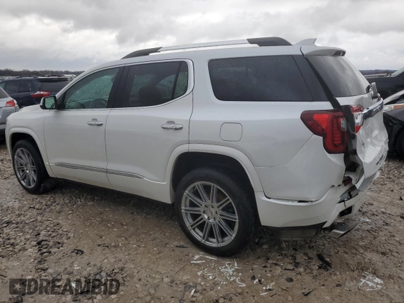 2020 GMC Acadia Denali with VIN 1GKKNXLS4LZ125359, listed as a Copart auction lot 47401225 with 74,478 mi miles and Clean Title. Bid and sale history available at carsss.com. Image 2.