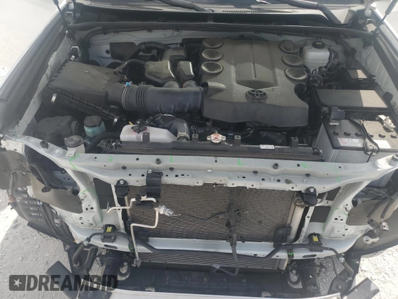 2023 Toyota 4Runner SR5 Premium with VIN JTENU5JR0P6153775, listed as a Copart auction lot 53680035 with 22,662 mi miles and Salvage title. Bid and sale history available at DreamBid. Image 11.