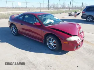 1997 Mitsubishi Eclipse with VIN 4A3AK44Y1VE085637, listed as a IAAI auction lot 41731281 with 175,386 mi miles and . Bid and sale history available at DreamBid. Image 1.
