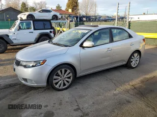 2012 Kia Forte SX with VIN KNAFW4A30C5524522, listed as a Copart auction lot 50923455 with 117,803 mi miles and Salvage Title. Bid and sale history available at carsss.com. Image 1.