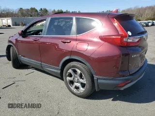 2017 Honda CR-V EX with VIN 5J6RW2H5XHL078498, listed as a Copart auction lot 48864525 with 147,138 mi miles and Salvage Title. Bid and sale history available at carsss.com. Image 2.