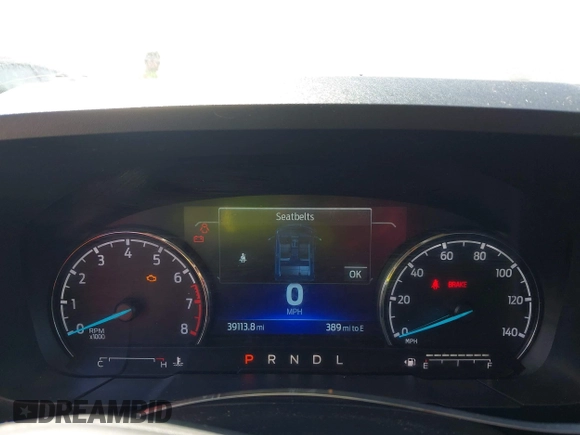 2023 Ford Maverick XL with VIN 3FTTW8F97PRA44880, listed as a IAAI auction lot 42162582 with 39,113 mi miles and . Bid and sale history available at DreamBid. Image 7.