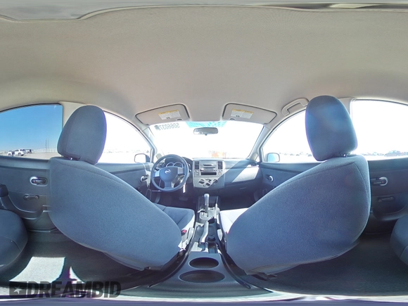 2010 Nissan Versa 1.6 with VIN 3N1CC1AP0AL421780, listed as a Copart auction lot 50660375 with 63,759 mi miles and Salvage Title. Bid and sale history available at carsss.com. Image 12.