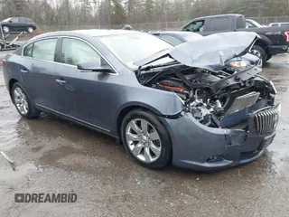 2013 Buick LaCrosse Leather with VIN 1G4GC5E36DF334179, listed as a IAAI auction lot 41867466 with 81,394 mi miles. Bid and sale history available at carsss.com. Image 1.