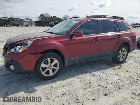 2014 Subaru Outback Premium with VIN 4S4BRBCC3E3322214, listed as a Copart auction lot 49218065 with 185,445 mi miles and Salvage Title. Bid and sale history available at DreamBid. Image 1.