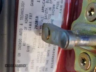 2005 Suzuki Forenza S z VIN KL5JD56Z45K116900, wystawiony jako Copart lot #85151464 z przebiegiem 95 668 mil mil oraz Szkoda całkowita • Salvage title. Historia ofert i sprzedaży dostępna na DreamBid. Obrazek 13.